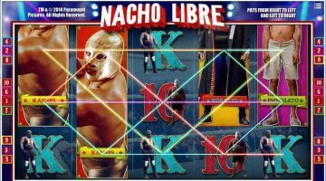 Nacho Libre - en unik spilleautomat basert på kultfilmen